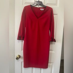 Calvin Klein Red Corp Dress